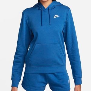 Blue Nike hoodie